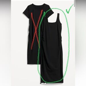 2/$40 🖤 Maternity Jersey Knit Bodycon Tank Dress - Size Small (1 piece) BNWT